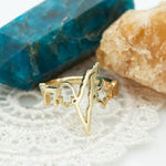 Israel Ring | Map of Israel Ring with Israeli Charms
