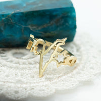 Israeli Symbols Ring