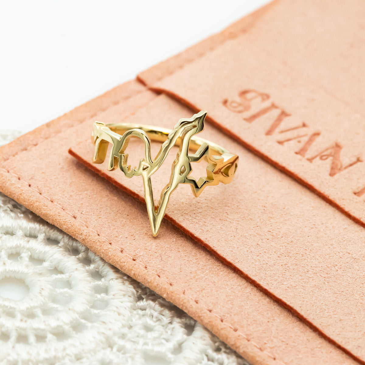 Israeli Symbols Ring