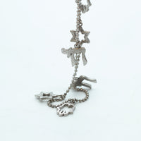 Israeli Charms Necklace - Magen David, Hamsa, Chai, Charms Necklace