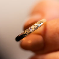 Lace Gold Ring, 14K Gold Delicate Solid Gold Ring, Diamond Wedding Band for Her, Antique Vintage Style Ring, Gold Stacking Ring, Scroll Ring