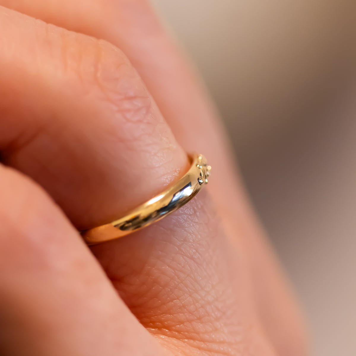 Lace Gold Ring, 14K Gold Delicate Solid Gold Ring, Diamond Wedding Band for Her, Antique Vintage Style Ring, Gold Stacking Ring, Scroll Ring