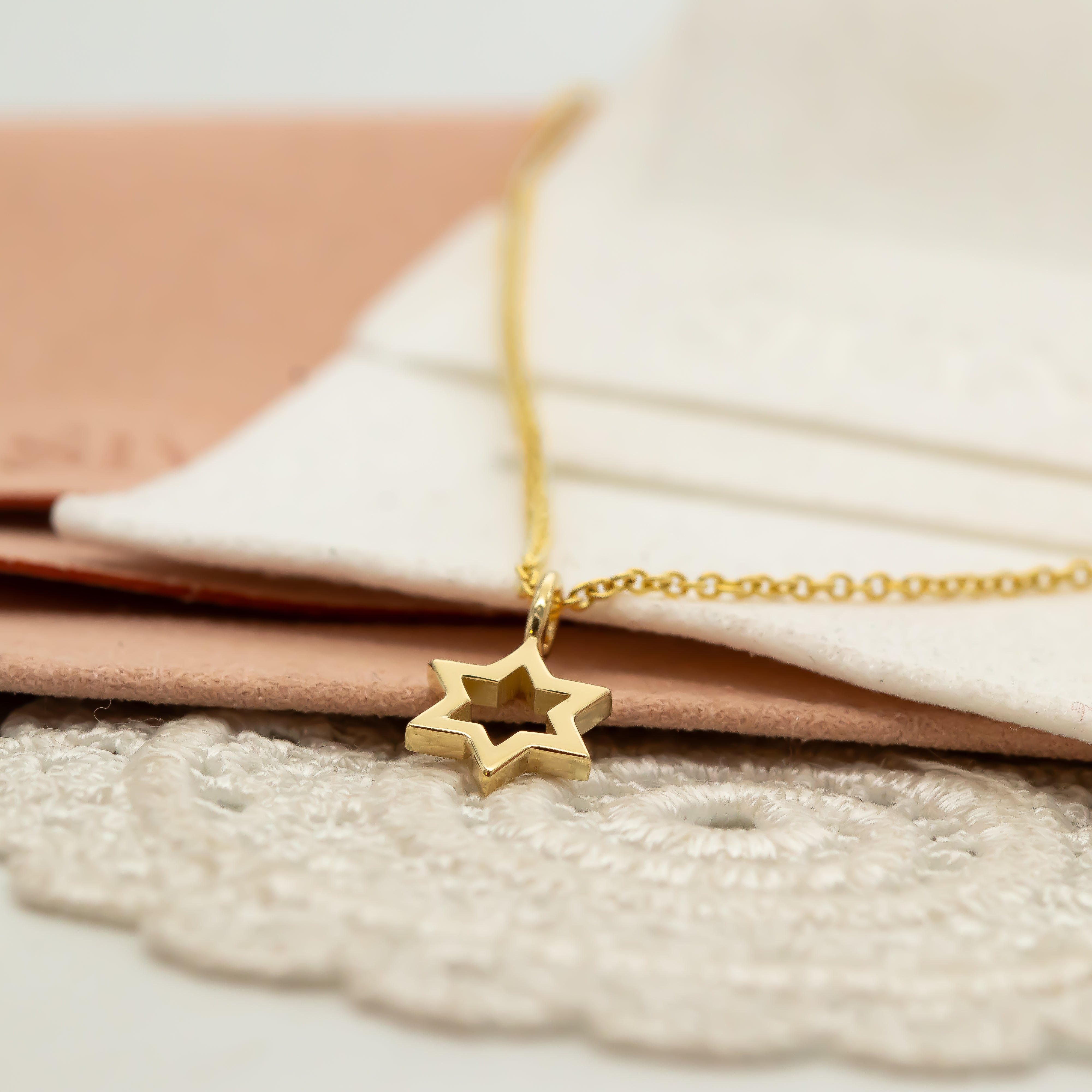 Open Star of David Necklace – Sivan Lotan Jewelry