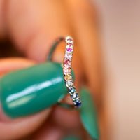 Spectrum | Rainbow Sapphire Ring