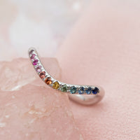 Spectrum | Rainbow Sapphire Ring