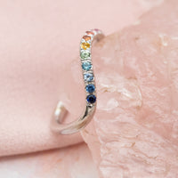 Spectrum | Rainbow Sapphire Ring