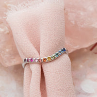 Spectrum | Rainbow Sapphire Ring