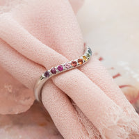 Spectrum | Rainbow Sapphire Ring
