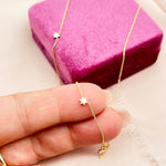 Seven Stars Station Necklace