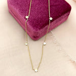 Seven Stars Station Necklace