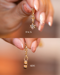 Unique Star of David Cut Diamond Pendant Necklace ©