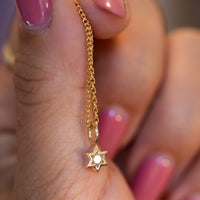 StarRay - Diamond-Cut Magen David Charm Pendant
