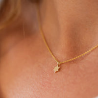 Tiny Star of David Necklace
