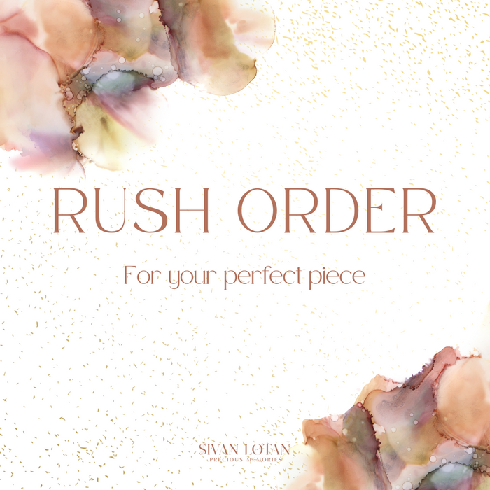 Rush my order