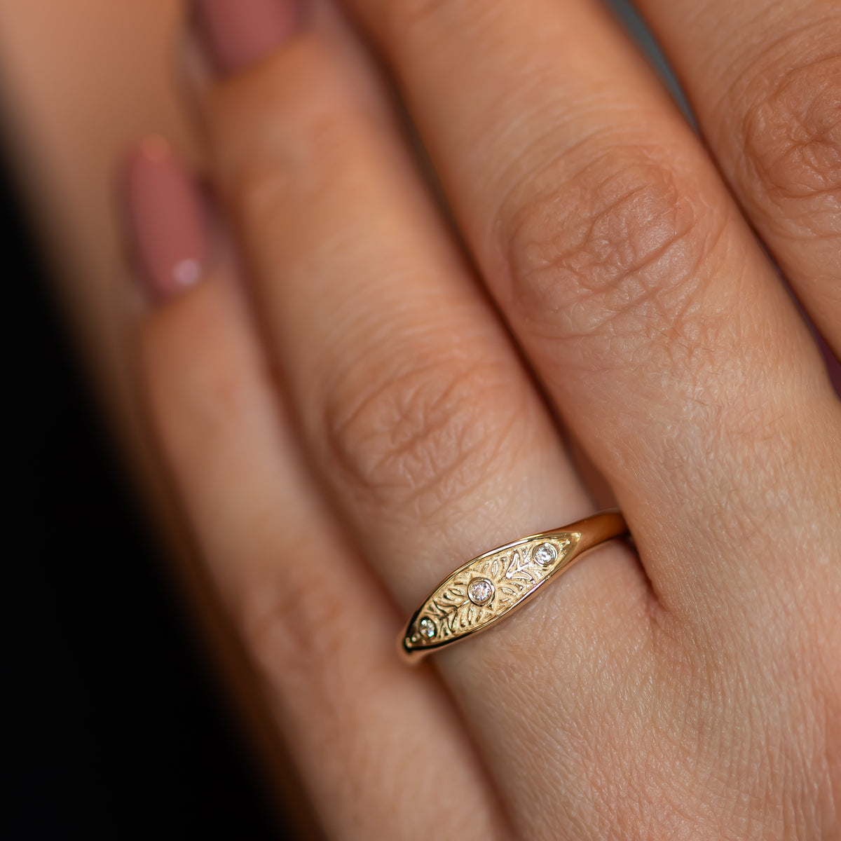 Vera | Floral Diamond Ring