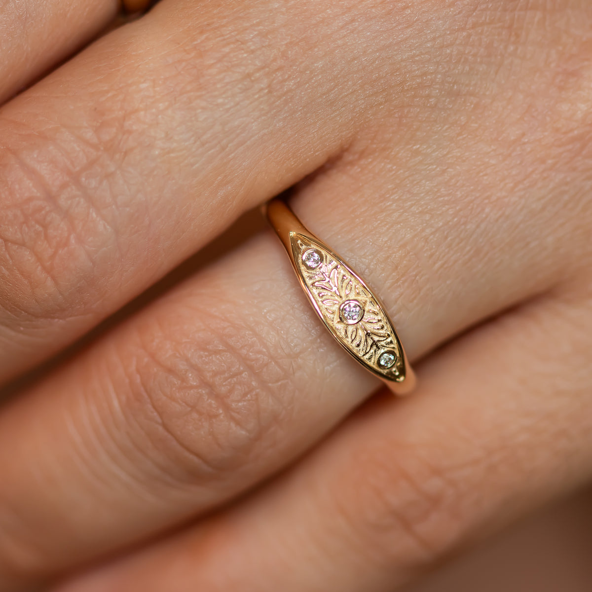 Vera | Floral Diamond Ring