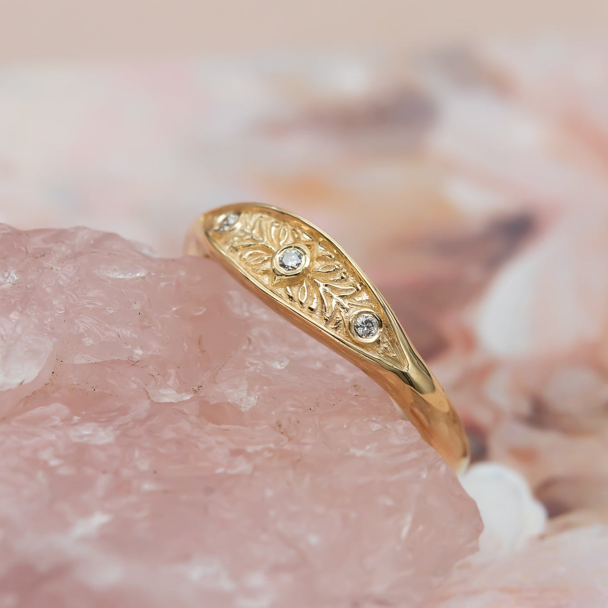 Vera | Floral Diamond Ring