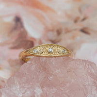 Vera | Floral Diamond Ring