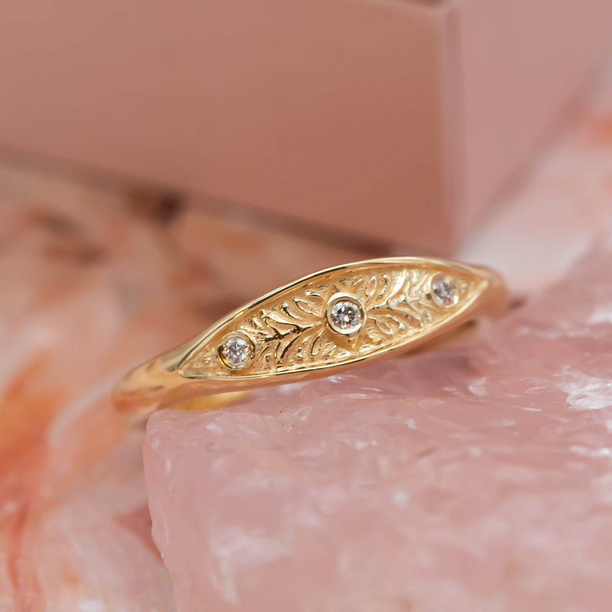 Vera | Floral Diamond Ring