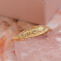 Vera | Floral Diamond Ring