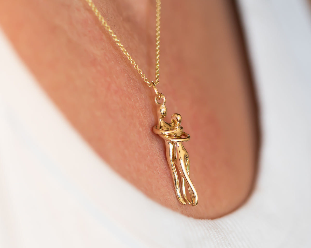 Couple's Love Pendant Necklace