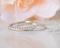 Halfway Eternity Diamond Ring