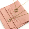 Rounded Star of David Pendant Necklace - Magen David Jewelry