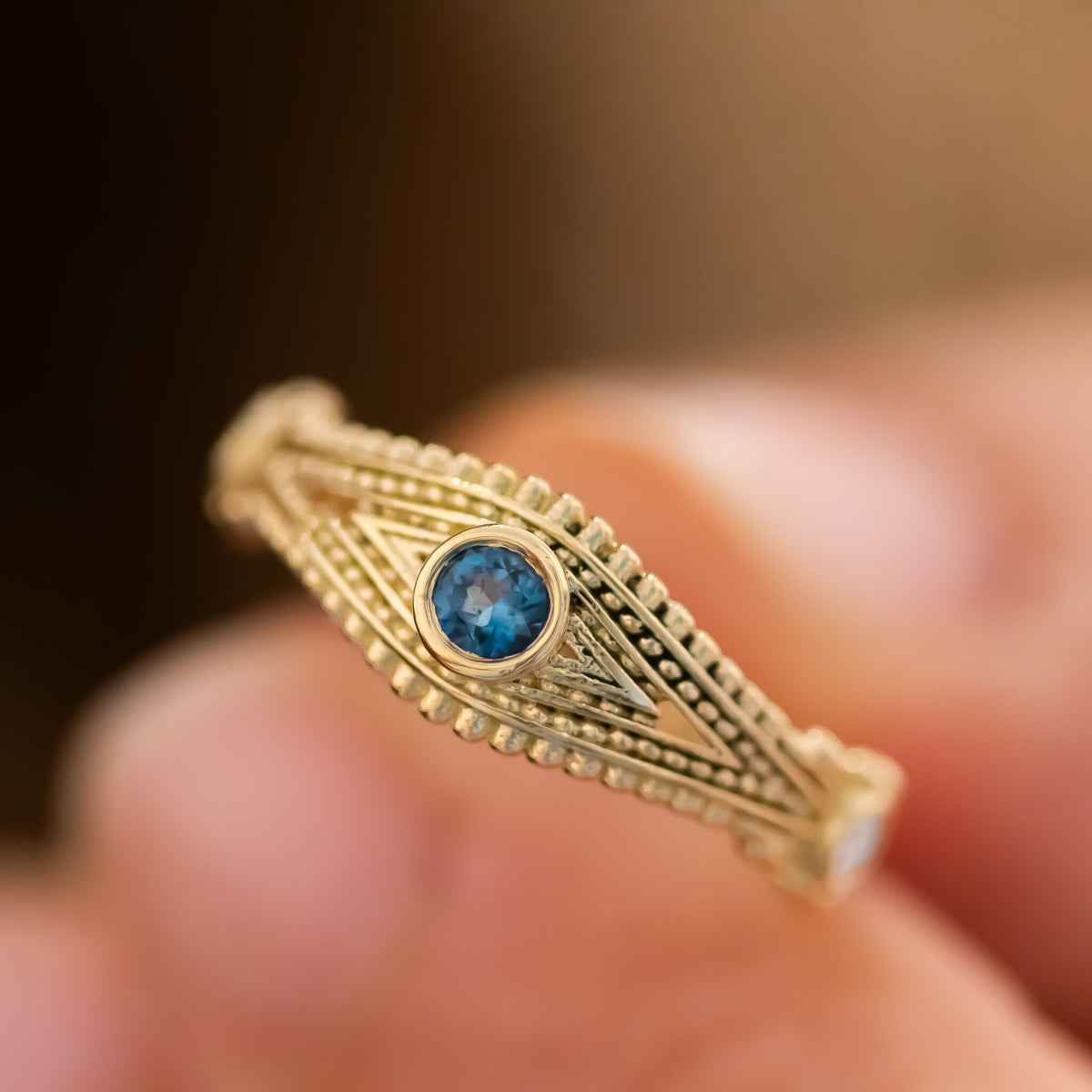 Evil Eye Diamond Sapphire Necklace, 14k Gold Evil Eye Diamond Necklace Charm, Evil Eye Diamond Pendant Necklace