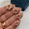 Rounded Star of David Pendant Necklace - Magen David Jewelry