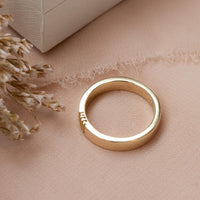 HINENI Ring - Hebrew Here I Am Ring, Solid 14K Gold Hineni / הנני word Ring Band, Hebrew Ring, Jewish Wedding Gift, Symbolic Ring.
14k gold Hineni ring engraved with הנני – a minimalist, meaningful Hebrew ring symbolizing presence, faith, and love. Handmade Jewish jewelry.