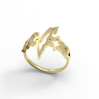 Israeli Symbols Ring