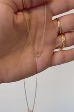 Magen David Charm Necklace, 14K Gold Star of David Necklace, Jeweish Star Of David, Magen David Jewelry, Delicate pendant Necklace