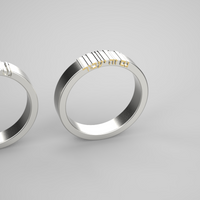 'This Too Shall Pass' Bold Letters Ring - טבעת גם זה יעבור
