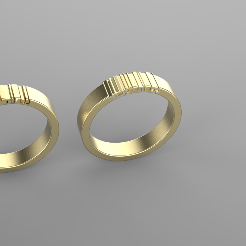 'This Too Shall Pass' Bold Letters Ring - טבעת גם זה יעבור