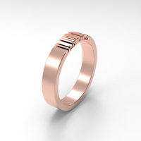 'This Too Shall Pass' Hollow Lettes Ring - גם זה יעבור | Gam Ze Yaavor