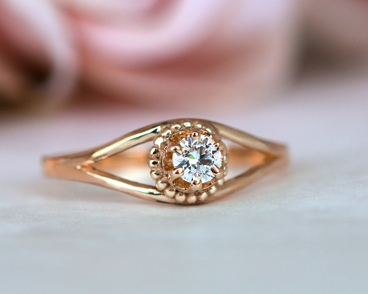 Vintage Diamond Engagement Ring