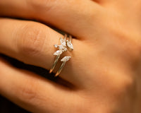 Unique Cluster Diamond Ring
