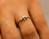 Unique Cluster Diamond Ring