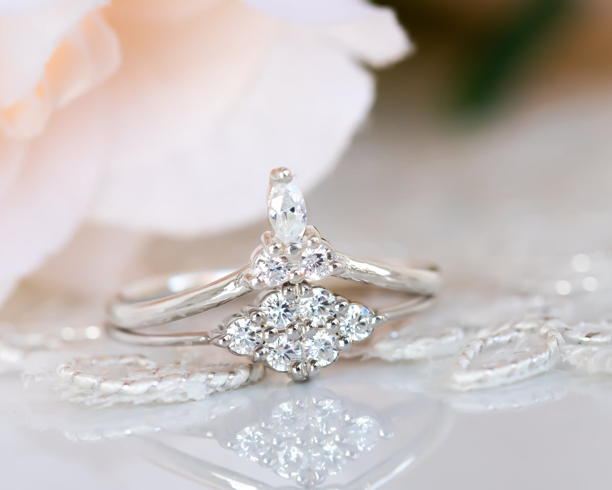 Soulmate Diamond Cluster Ring