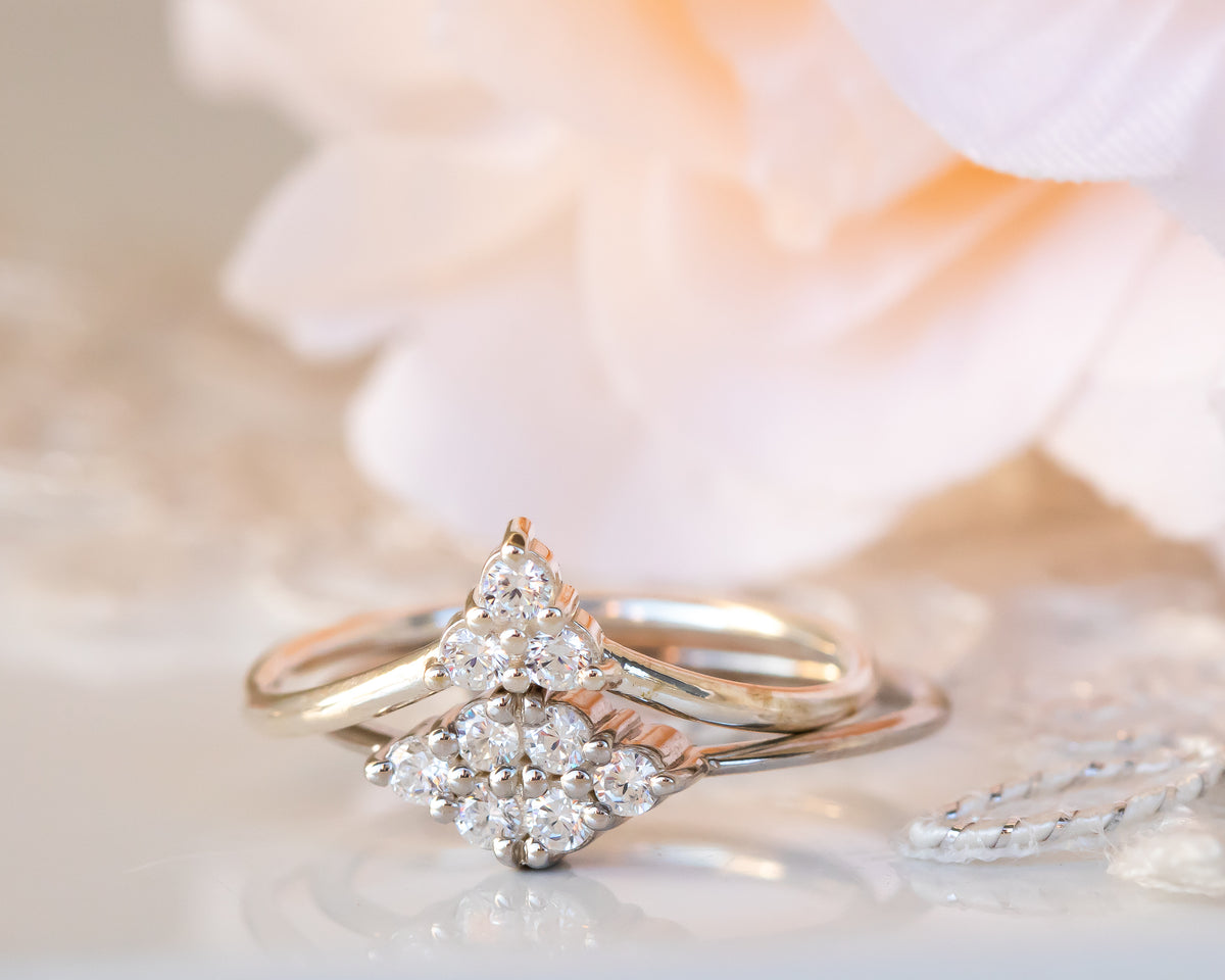 Soulmate Diamond Cluster Ring