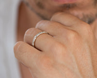 Natural Twig Wedding Band
