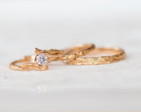 Natural Twig Wedding Band