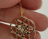Flower Seed Of Life Pendant Necklace