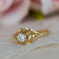 Antique Vintage Diamond Engagement Ring