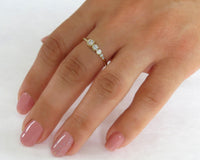 Asymmetric Bezel Diamond Ring - Sivan Lotan Jewelry - סיון לוטן - טבעת יהלומים - טבעת יהלום - טבעת אירוסין - תכשיטים מעוצבים
