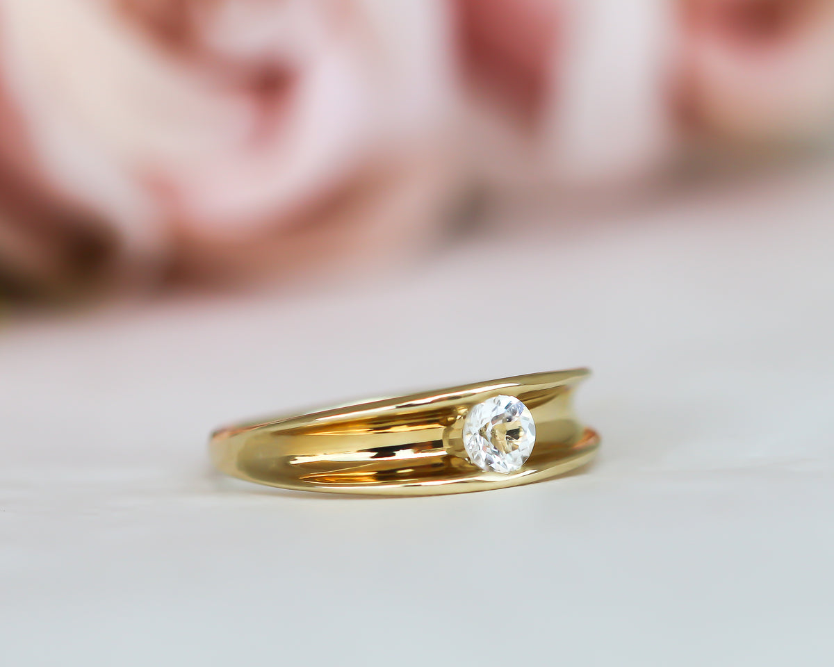 Diamond Engagement Ring | Ray of Light