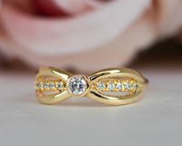 Eternal Flow | Infinity Diamond Ring