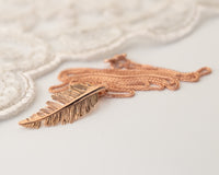 Feather Pendant Necklace