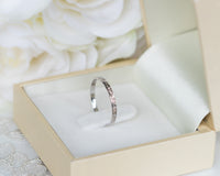 Rose Gold Floral Lace Ring