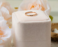 Floral Lace Wedding Band